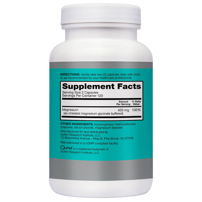 미국직구 큐놀 마그네슘 Qunol Extra Strength Magnesium 420 mg, 240 Capsules