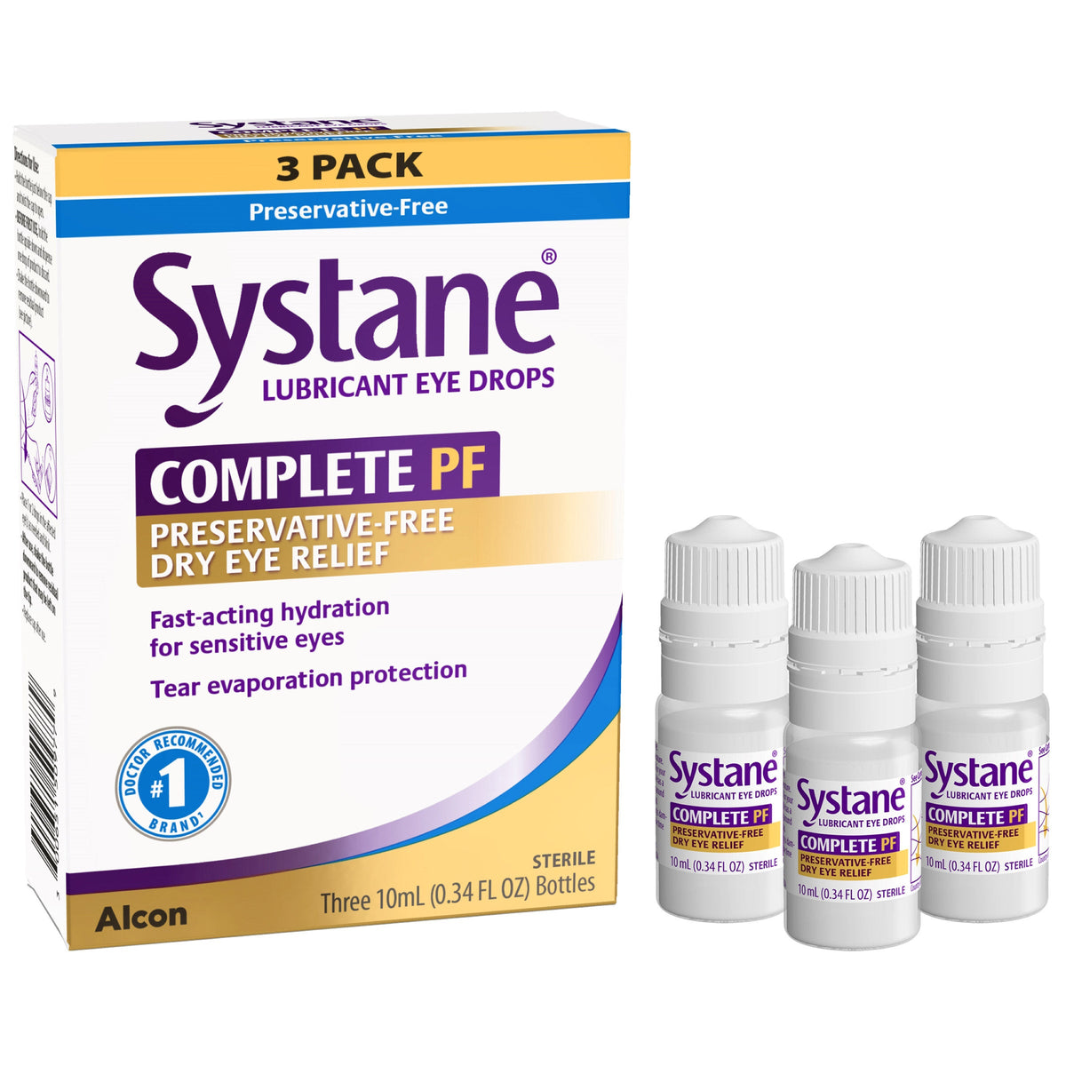 미국직구 Systane Complete Preservative 30ml / Systane Complete Preservative Free Lubricant Dro 2