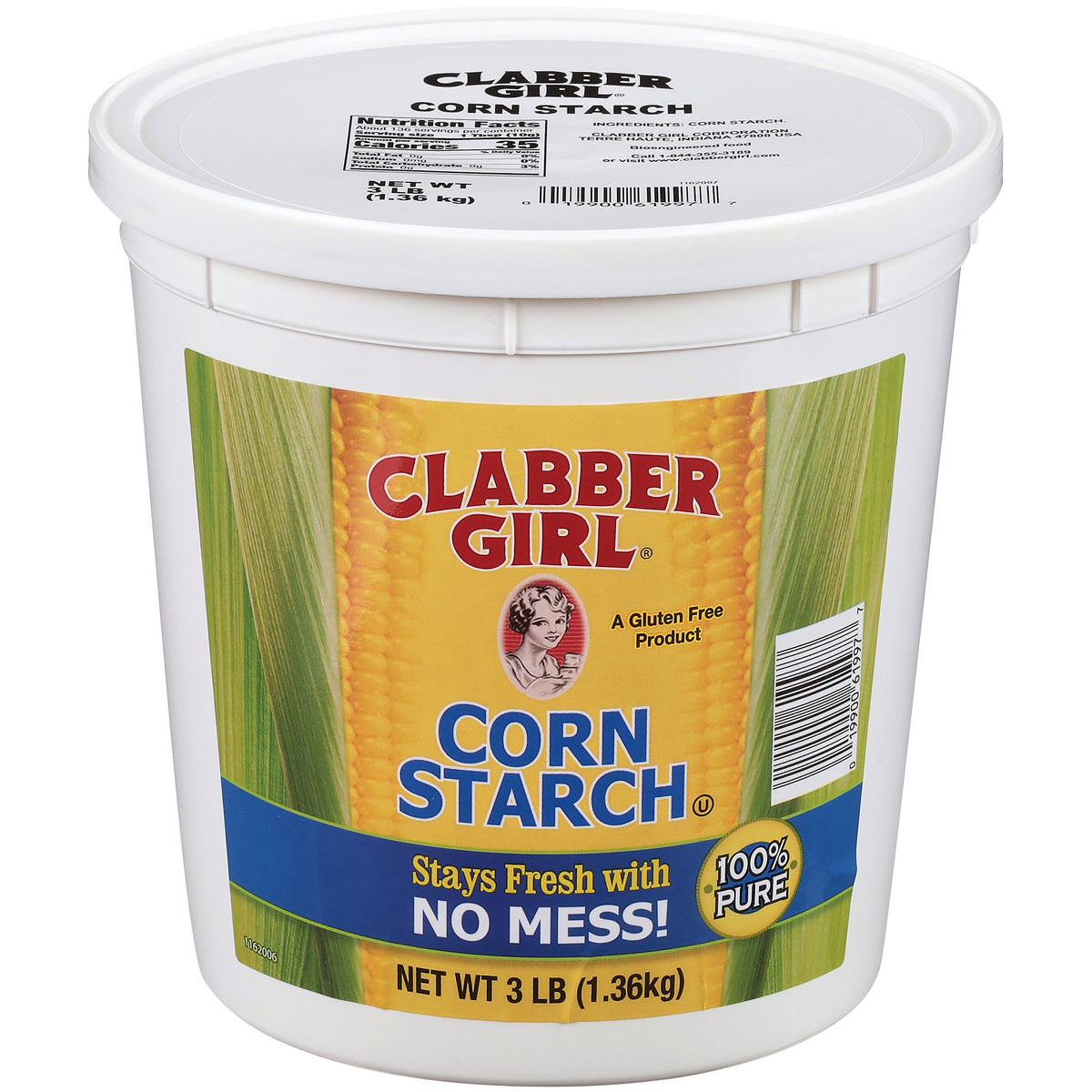 미국직구 Clabber Girl Corn Starch, 3 lbs