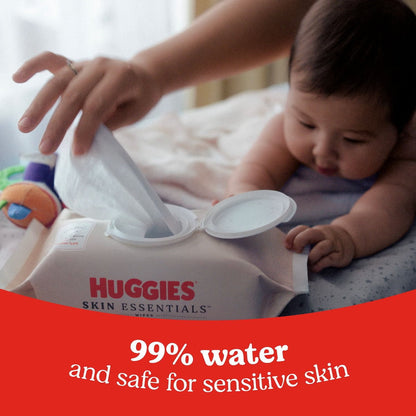 미국직구 Huggies Skin Essentials 640팩 / Huggies Skin Essentials Hypoallergenic Baby Wipes, 10 Flip-Top P 5