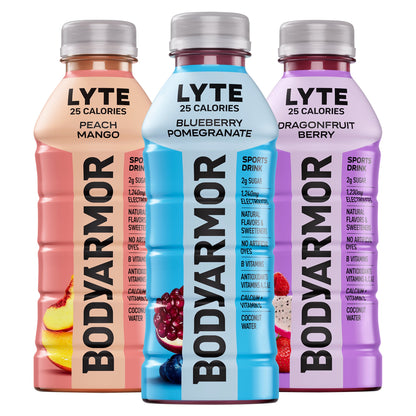 미국직구 BODYARMOR LYTE Sports Drink, Variety Pack, 20 fl oz, 18 ct