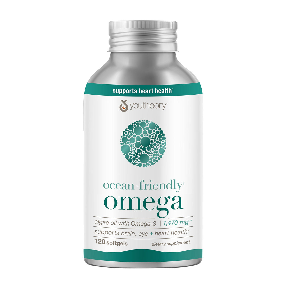 미국직구 유스테오리 영양제 youtheory Ocean Friendly Omega, 120 Softgels