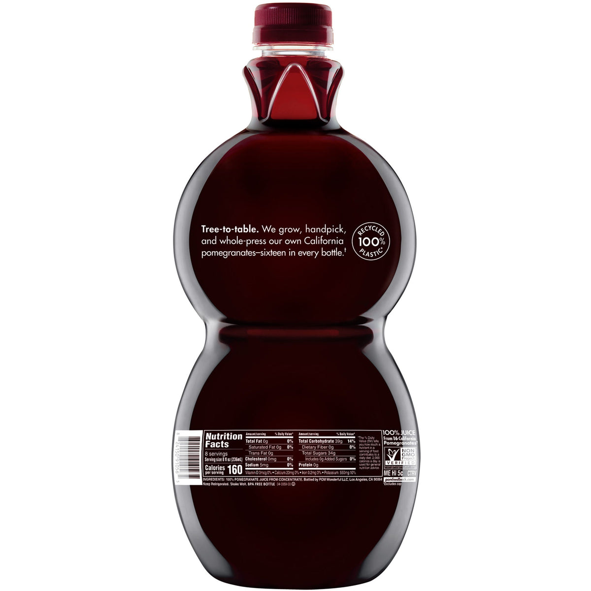 미국직구 POM Wonderful 100% Pomegranate Juice, 64 fl oz