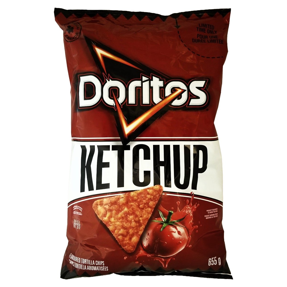 미국직구 Doritos Ketchup Tortilla 210g / Doritos Ketchup Tortilla Chips Tangy Canadian Snack 2 5