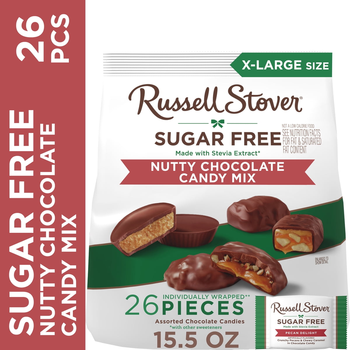 미국직구 RUSSELL STOVER Sugar 초콜릿 439g / RUSSELL STOVER Sugar Free Nutty Chocolate Candy Mix,  2