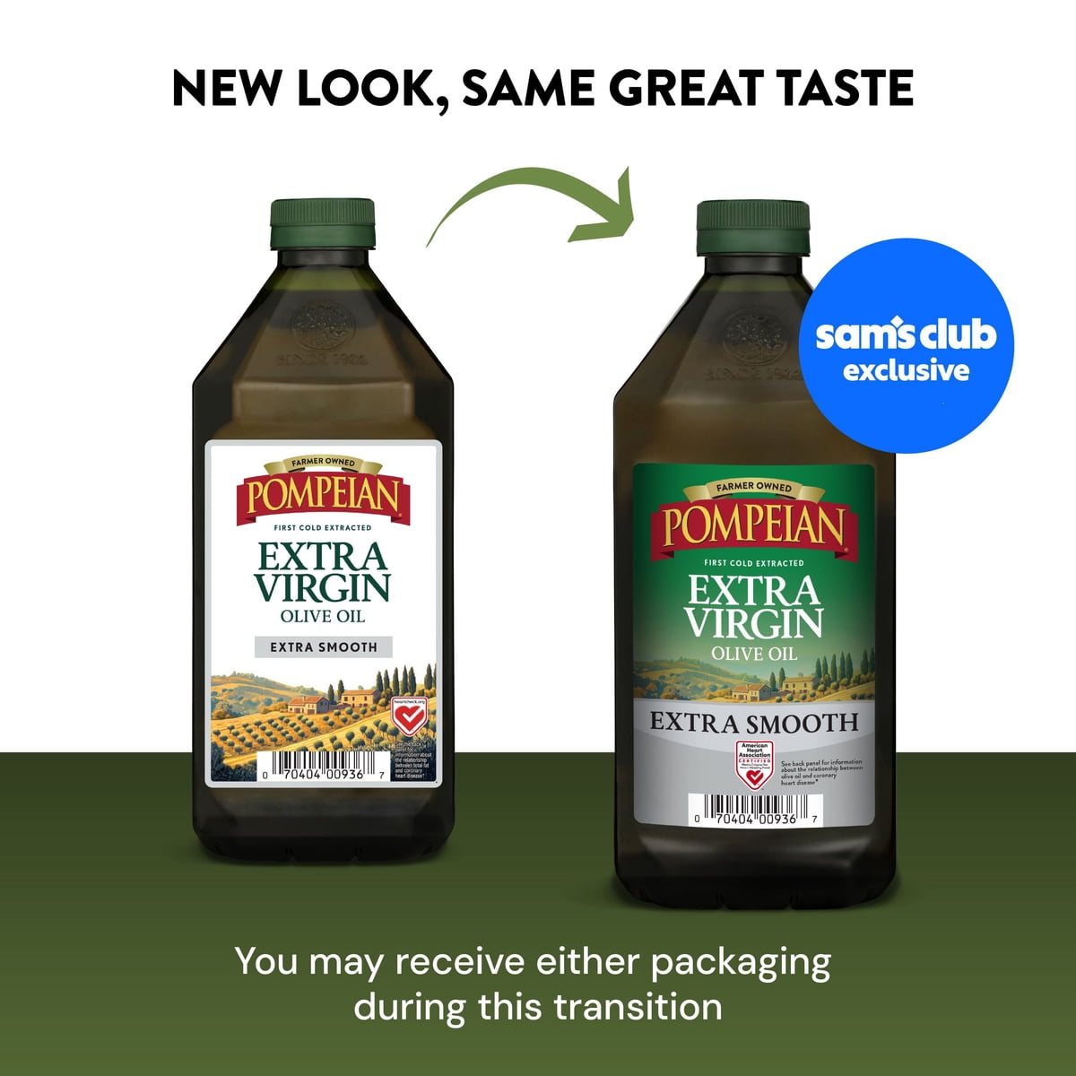 미국직구 Pompeian Extra Smooth 2.0L / Pompeian Extra Smooth Extra Virgin Olive Oil, 2.0L 3