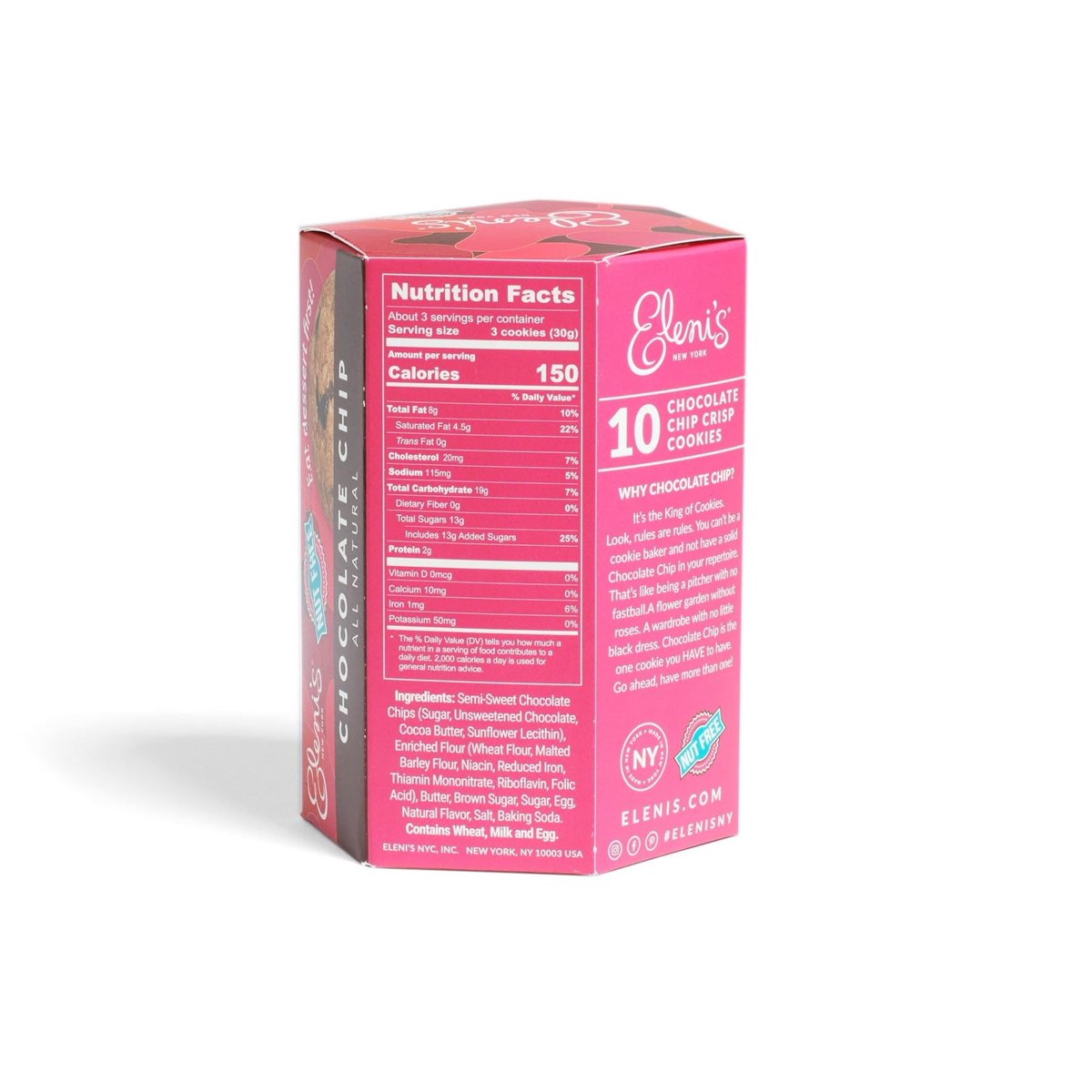미국직구 초콜릿 99g 12팩 / (Pack Of 12) Elenis Cookies Chocolate Chip Box 99g 3