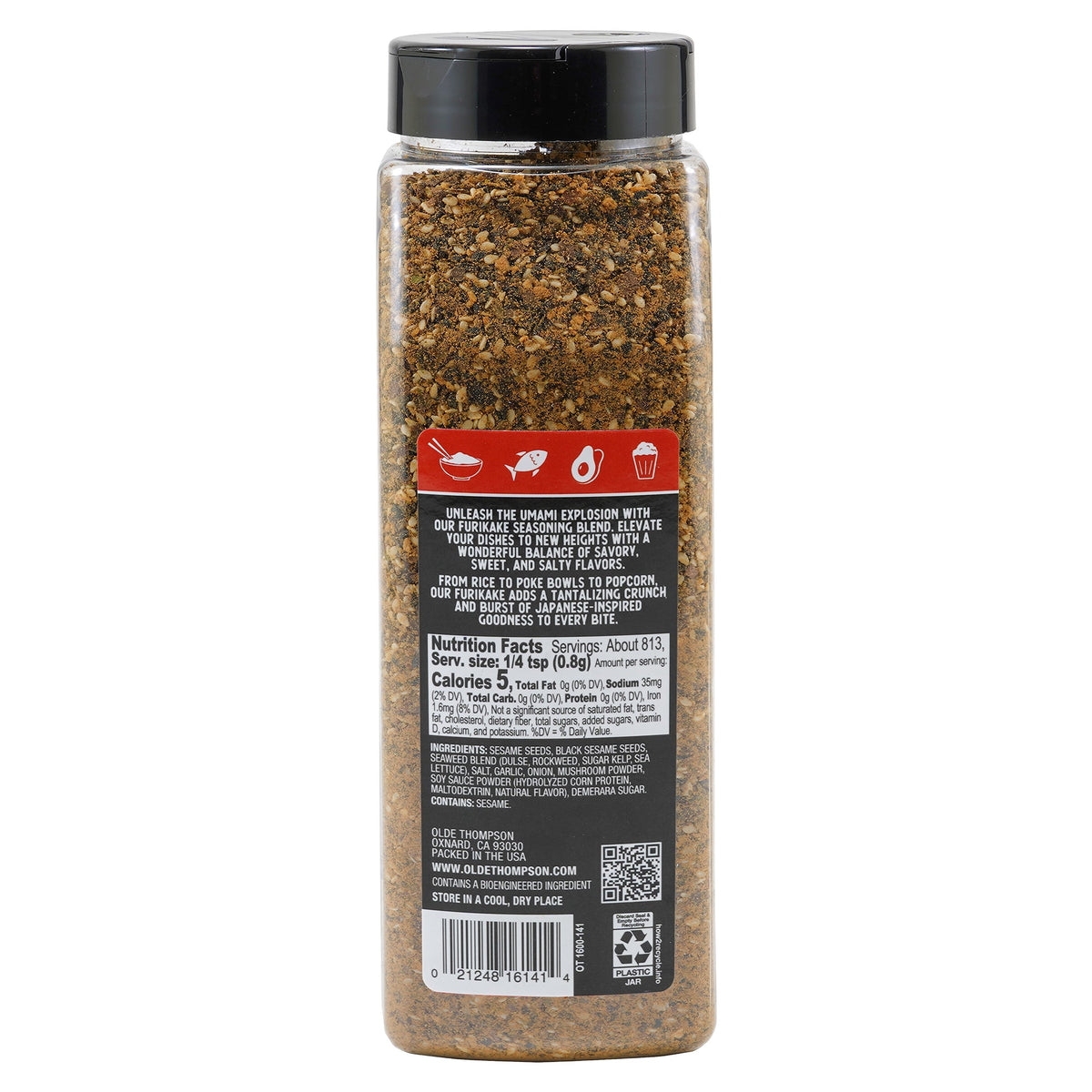 미국직구 Olde Thompson Furikake Rice Seasoning, 22.9 oz