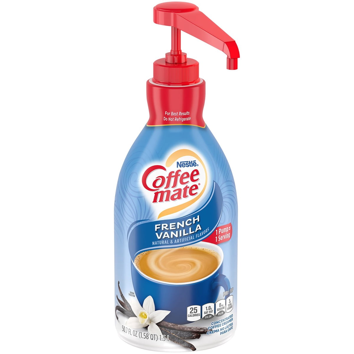 미국직구 Nestle 커피 1.5L / Nestle Coffee mate Liquid Creamer Pump, French Vanilla, 1.5L 4