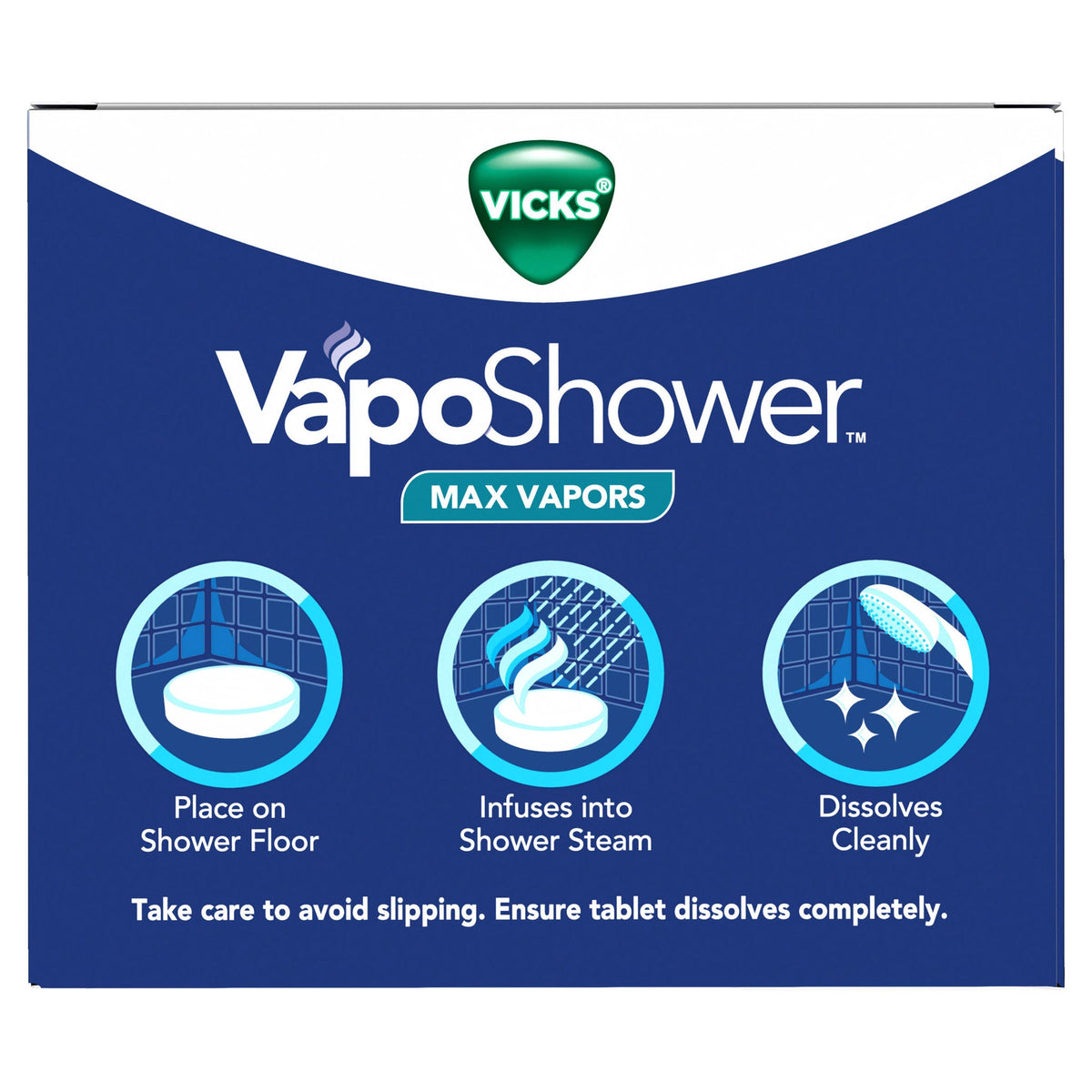 미국직구 생활건강 Vicks VapoShower Max Vapors, 8 Shower Tablets