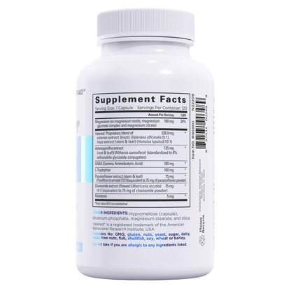 미국직구 릴랙시엄 수면 보조제 Relaxium Sleep, Drug Free Sleep Support, 120 Vegan Capsules