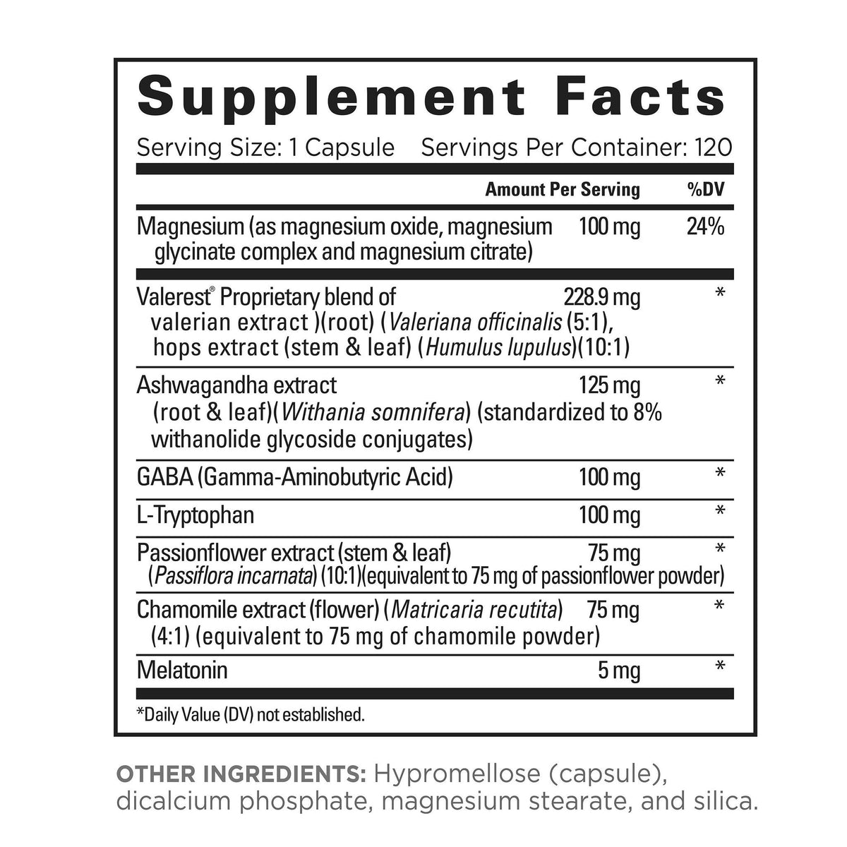 미국직구 릴랙시엄 수면 보조제 Relaxium Sleep, Drug Free Sleep Support, 120 Vegan Capsules