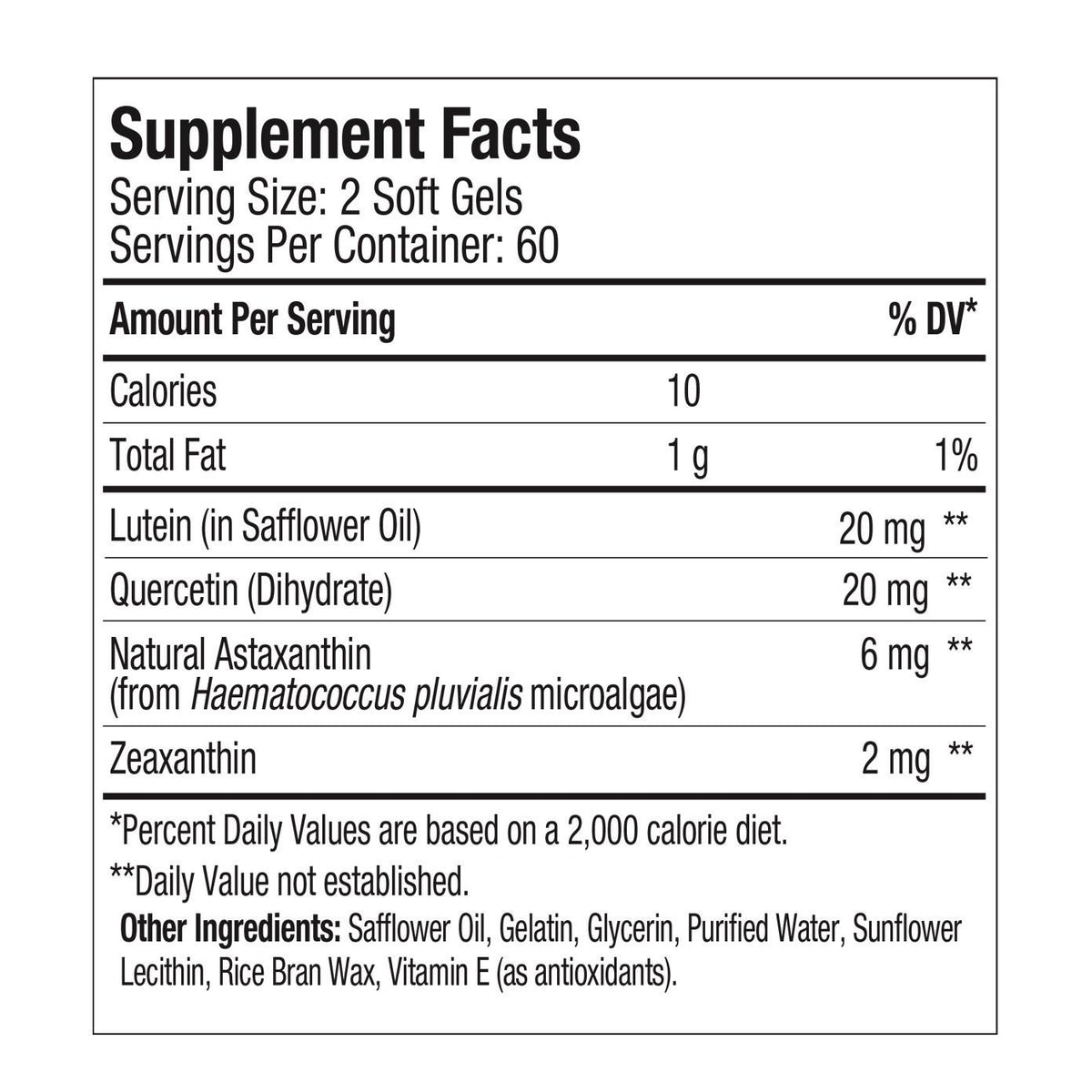 미국직구 루테인 EyeAstin Hawaiian Astaxanthin, 120 Softgels