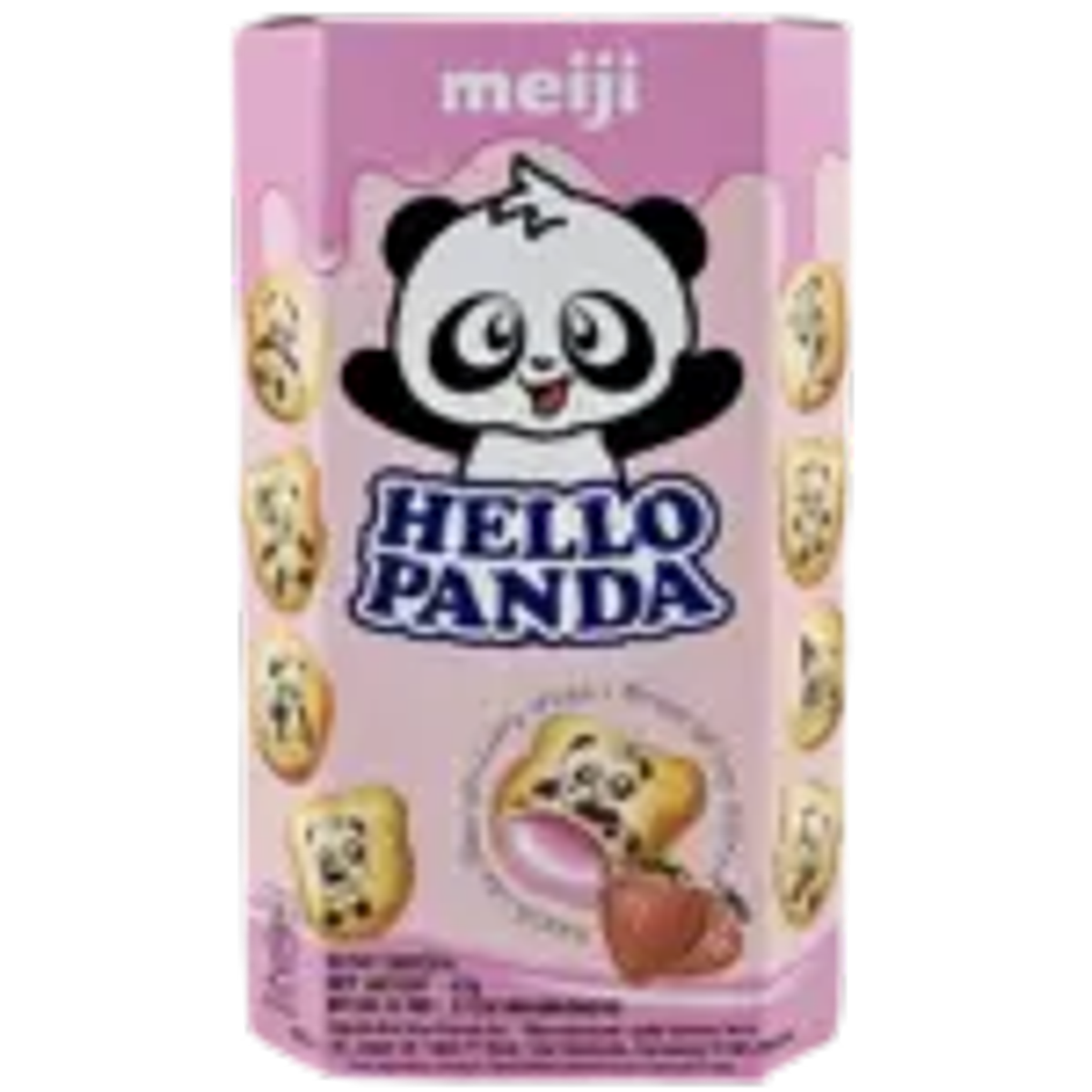 미국직구 Meiji Hello Panda 과자 / Meiji Hello Panda strawberry creme center with biscuit shell,  4