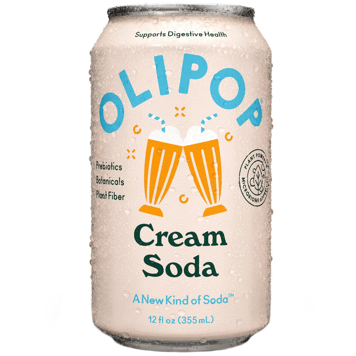 미국직구 OLIPOP Prebiotic Soda, Variety Pack, 12 fl oz, 15 ct