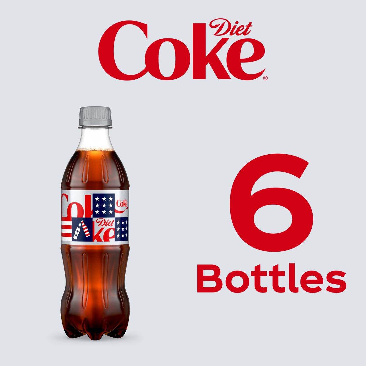 미국직구 Diet Coke Soda 500ml 6팩 / Diet Coke Soda Pop Bottles, 500ml, 6 Pack 4