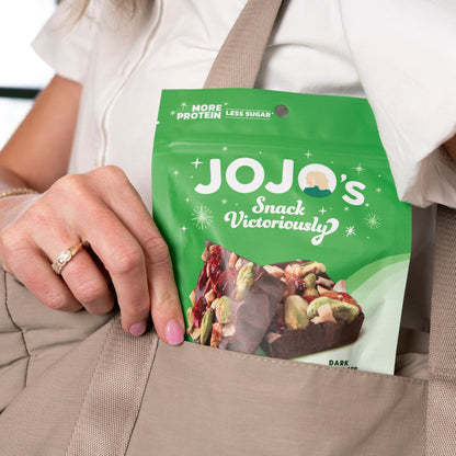 미국직구 JOJO's Dark Chocolate Bites Pistachio Almond Cranberry, 14.4 oz