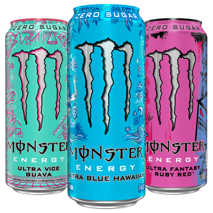 미국직구 Monster Energy Drink, Zero Sugar, Variety Pack, 16 fl oz, 24 ct