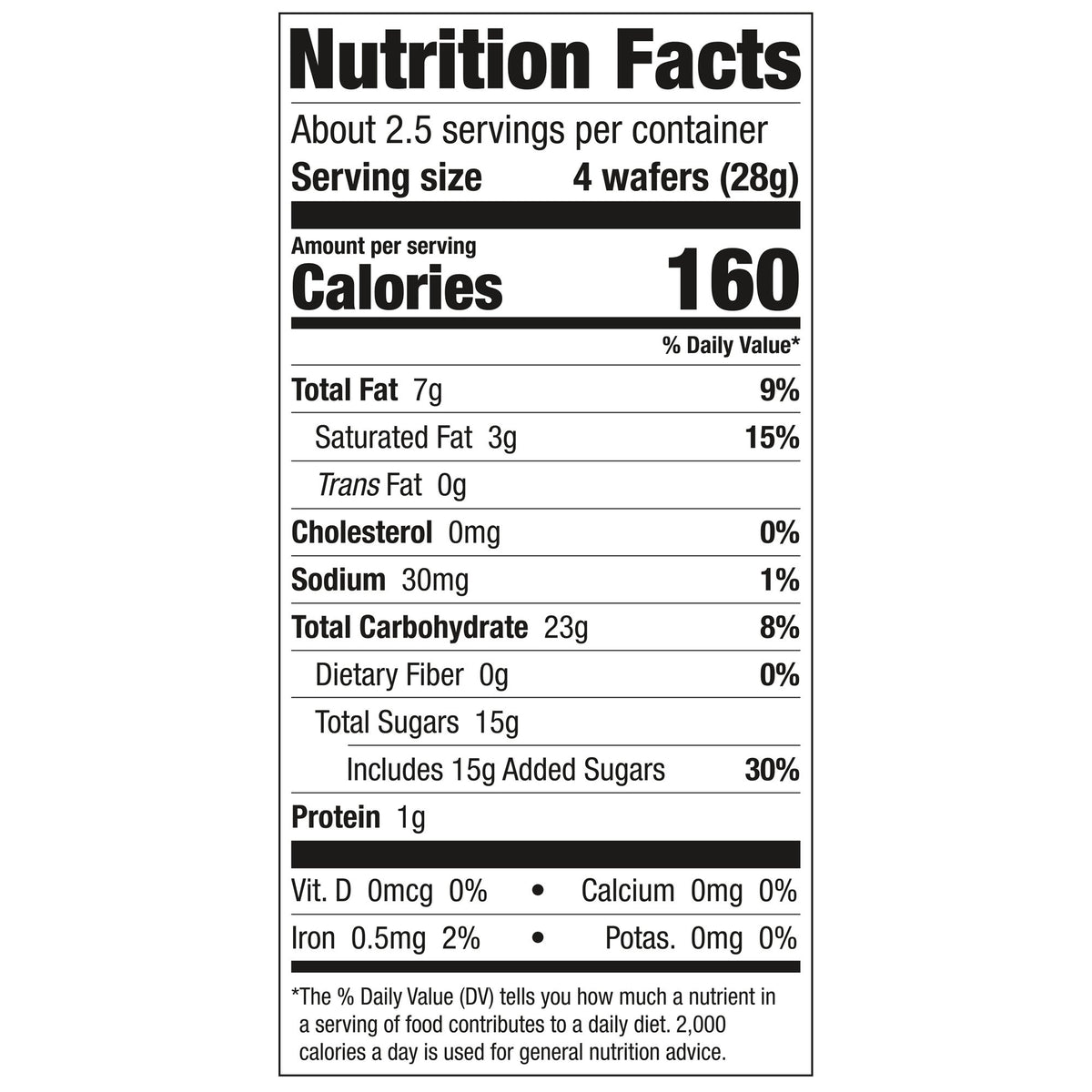 미국직구 닐라 Keebler Sugar Wafers, Va, 2.75 oz, 24 ct