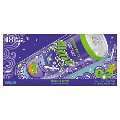 미국직구 Alani Nu Energy Drink, Witch's Brew, 12 fl oz, 18 ct