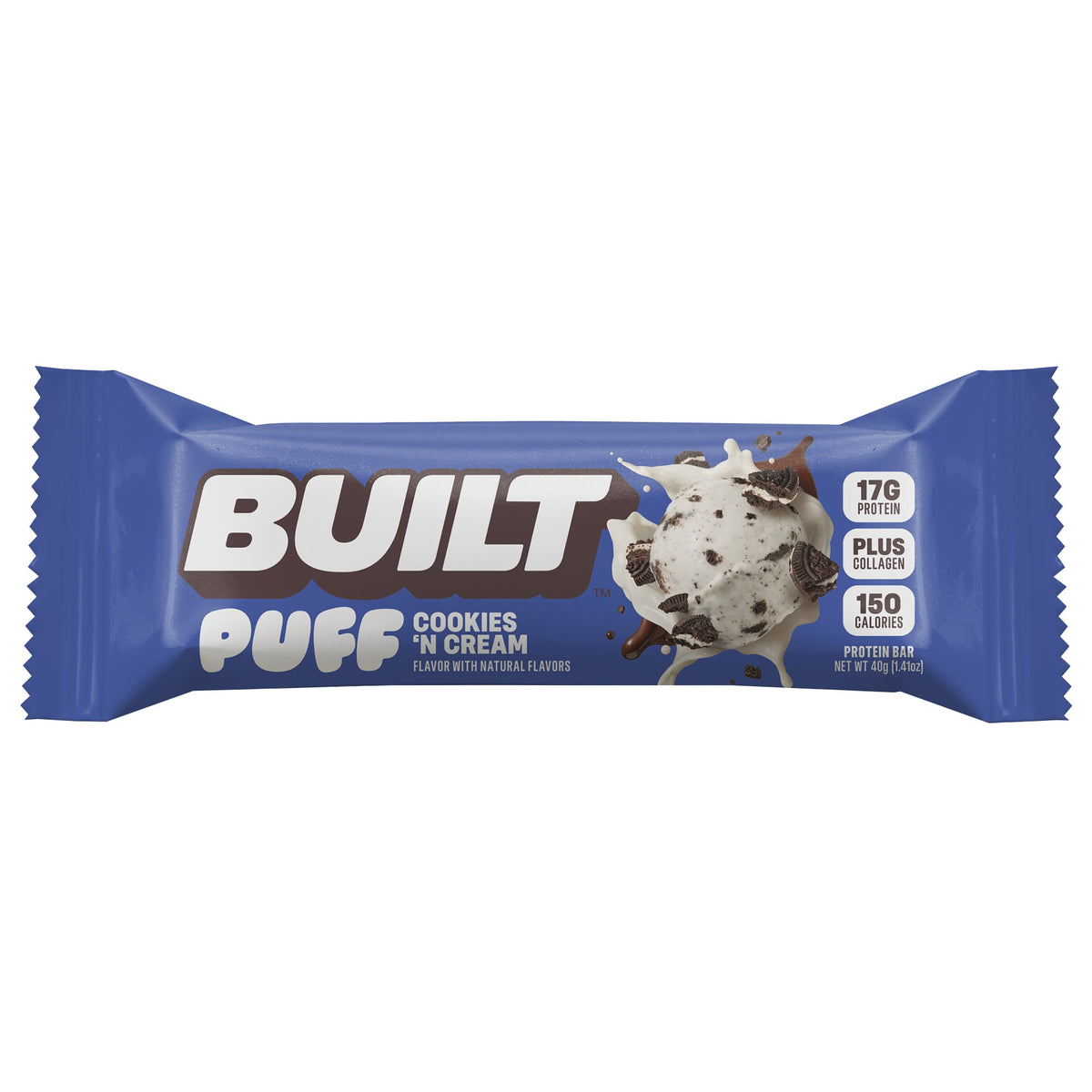 미국직구 BUILT Puff Protein Bars, Variety Pack, 1.41 oz, 14 ct
