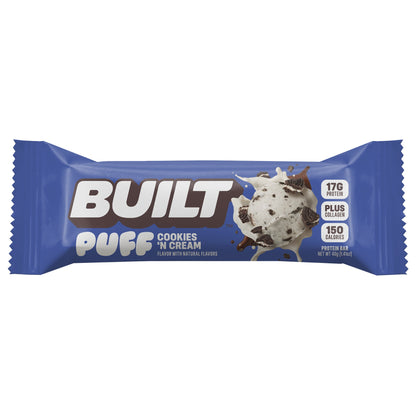 미국직구 BUILT Puff Protein Bars, Variety Pack, 1.41 oz, 14 ct