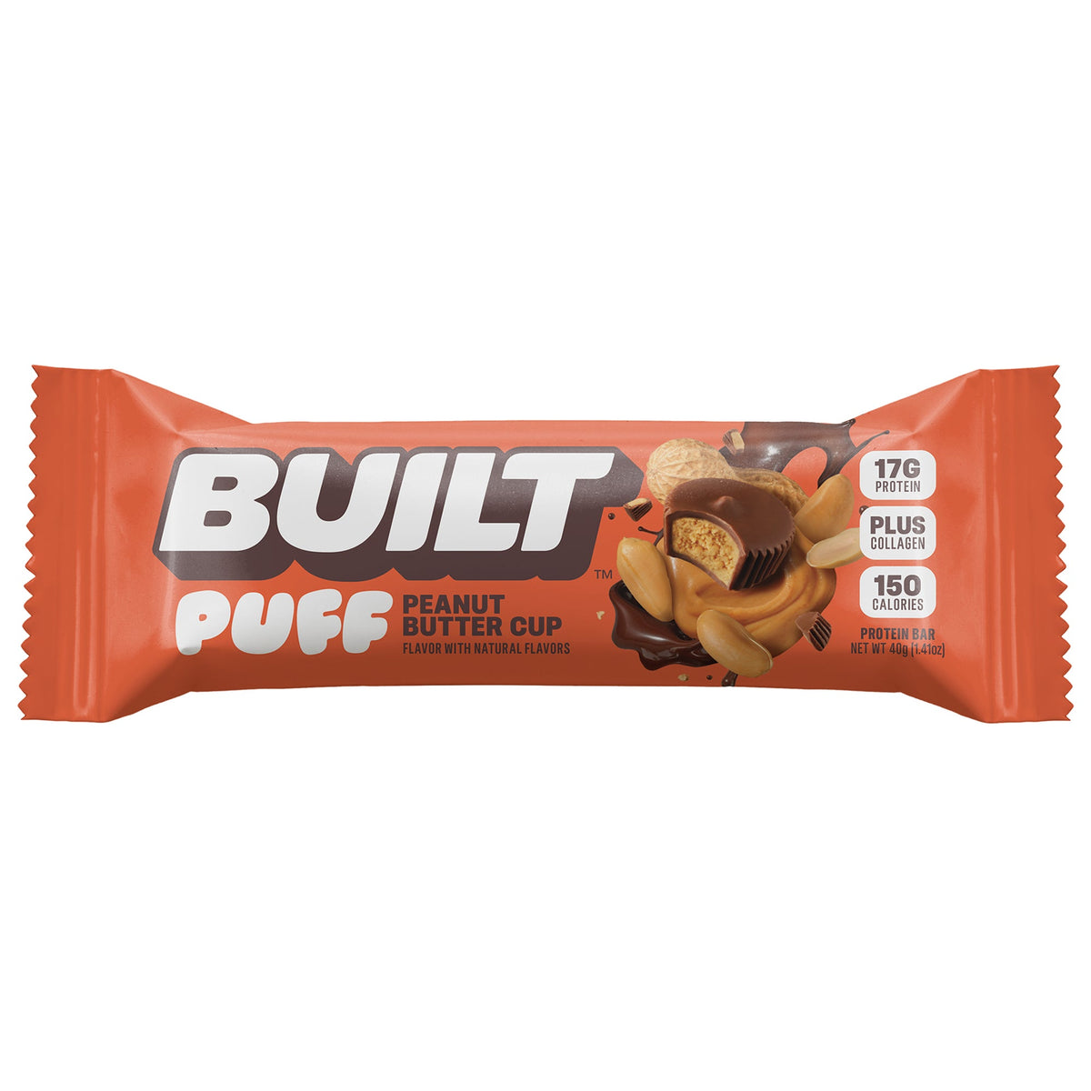 미국직구 BUILT Puff Protein Bars, Variety Pack, 1.41 oz, 14 ct