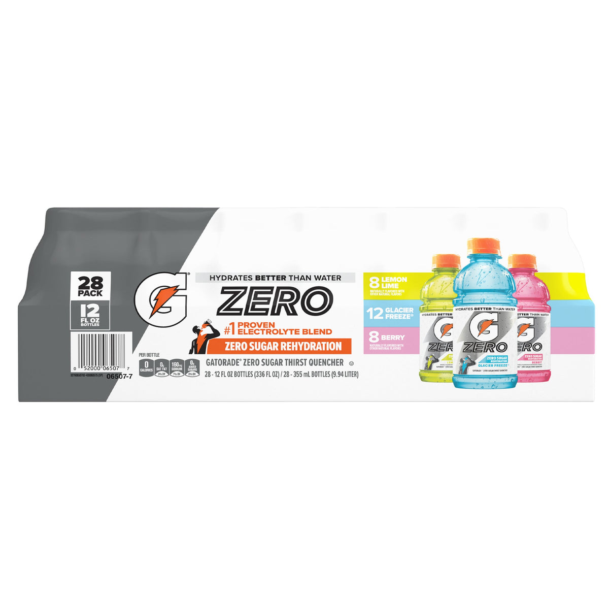미국직구 게토레이 Zero Thirst Quencher, Variety Pack, 12 fl oz, 28 ct