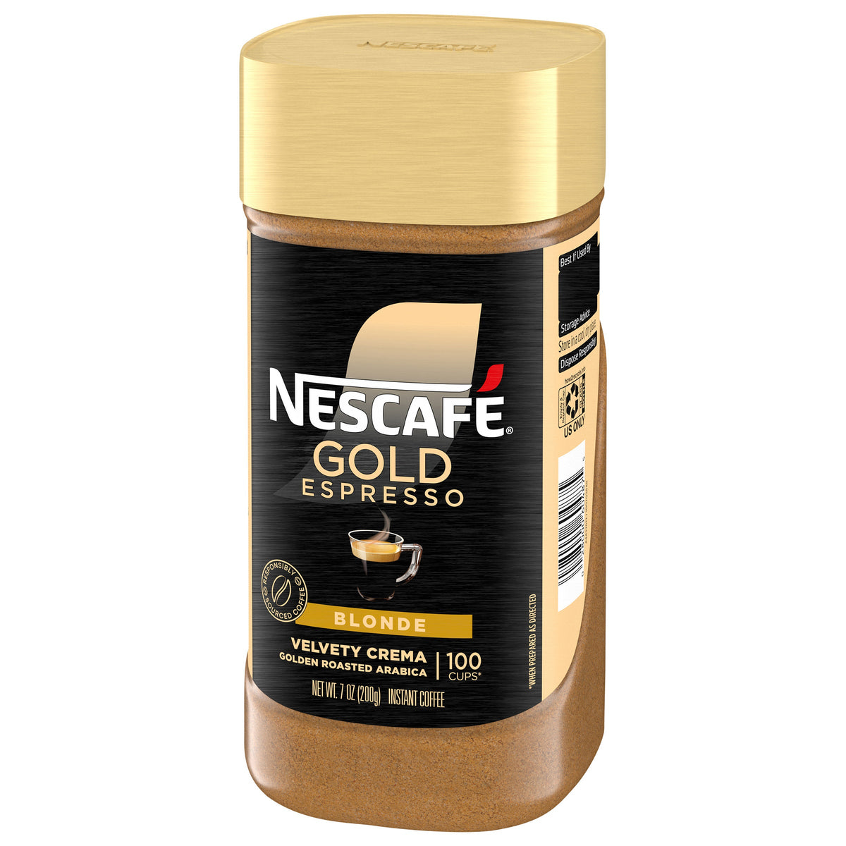 미국직구 NESCAFÉ Gold Espresso Instant Coffee, Blonde, Mild Roast, 7 oz