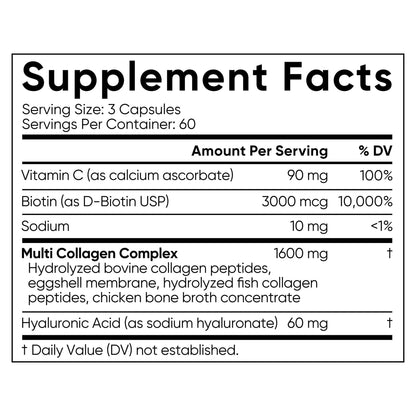 미국직구 콜라겐 Sports Research Multi Collagen, 180 Capsules