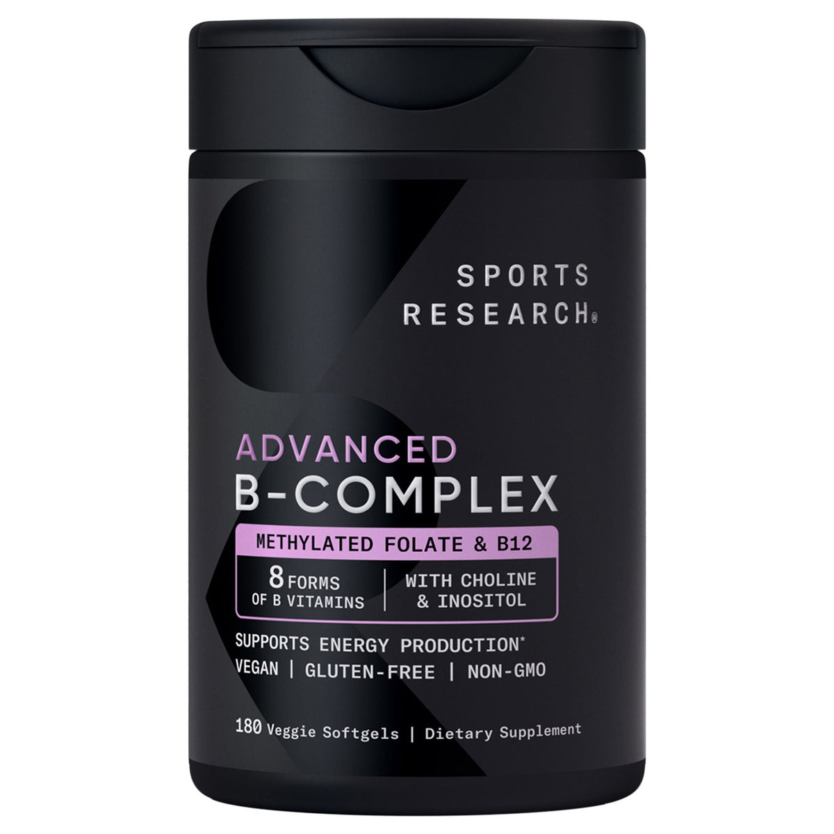 미국직구 비타민B Sports Research Vitamin B Complex, 180 Veggie Soft Gels