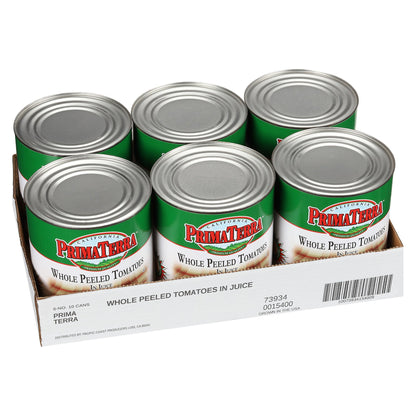 미국직구 Prima Terra Whole Peeled Tomatoes In Juice, 102 oz