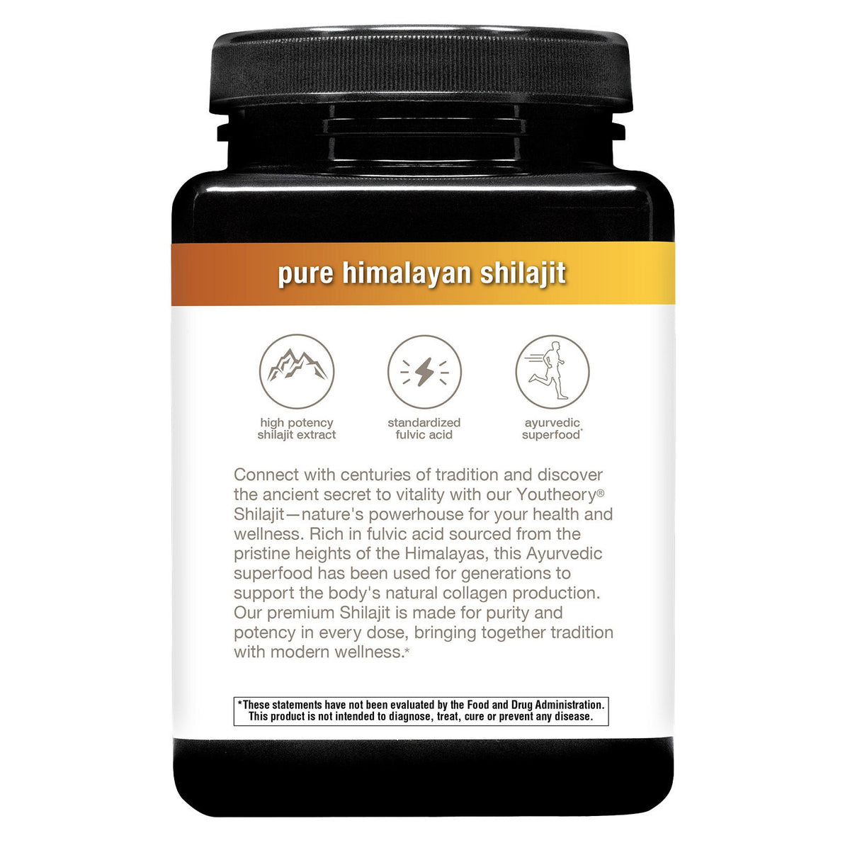 미국직구 유스테오리 영양제 youtheory Shilajit, Men's Formula, 140 Vegetarian Capsules