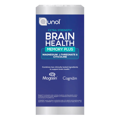 미국직구 큐놀 영양제 Qunol Brain Health Memory Plus, 100 Count