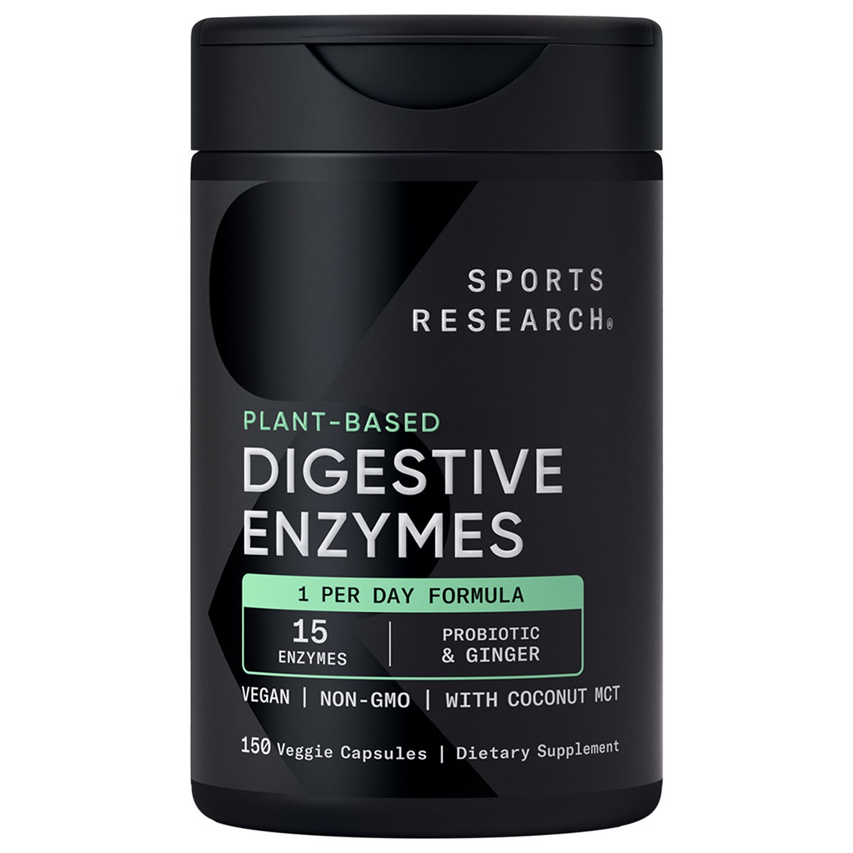 미국직구 생활건강 Sports Research Digestive Enzymes, 150 Veggie Capsules