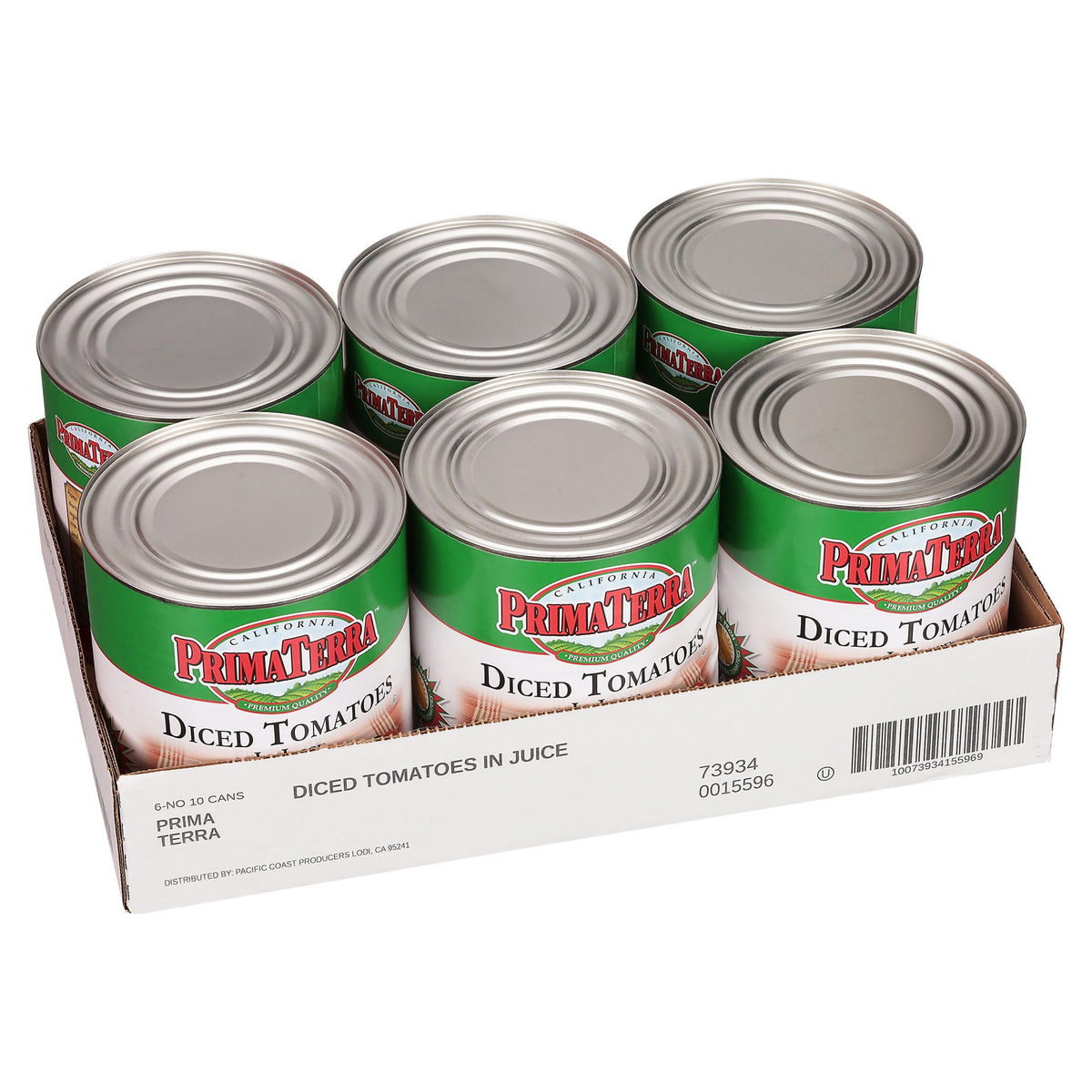 미국직구 Prima Terra Diced Tomatoes In Juice, 102 oz