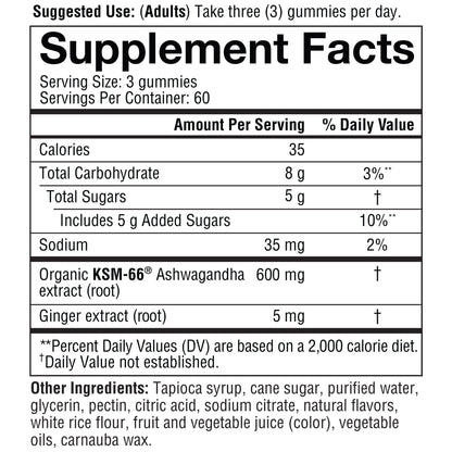 미국직구 유스테오리 아쉬와간다 youtheory Ashwagandha, 180 Gummies, Mixed Berry Flavor