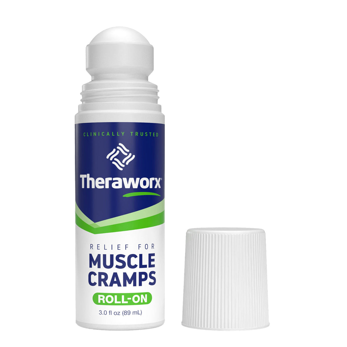 미국직구 테라웍스 외용 롤온 Theraworx Muscle Cramps Roll-On, with Magnesium Sulfate 3oz, 2-pack