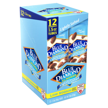 미국직구 Blue Diamond Almonds, Lightly Salted, 1.5 oz, 12 ct