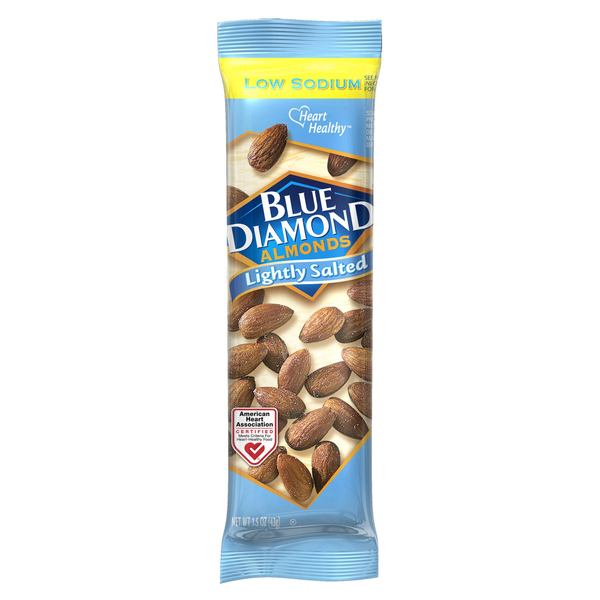 미국직구 Blue Diamond Almonds, Lightly Salted, 1.5 oz, 12 ct