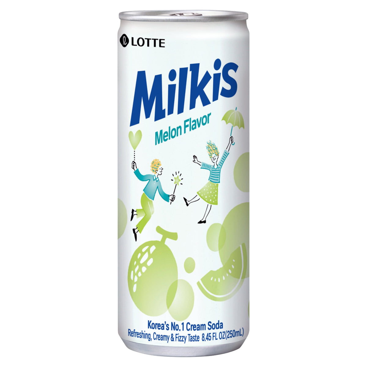 미국직구 Lotte Milkis Korean Cream Soda, Variety Pack, 8.45 fl oz, 24 ct