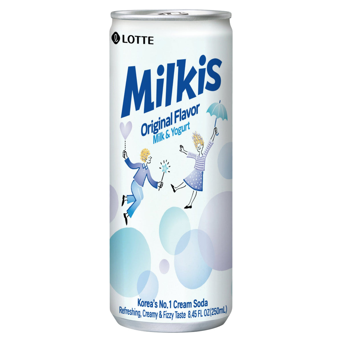 미국직구 Lotte Milkis Korean Cream Soda, Variety Pack, 8.45 fl oz, 24 ct
