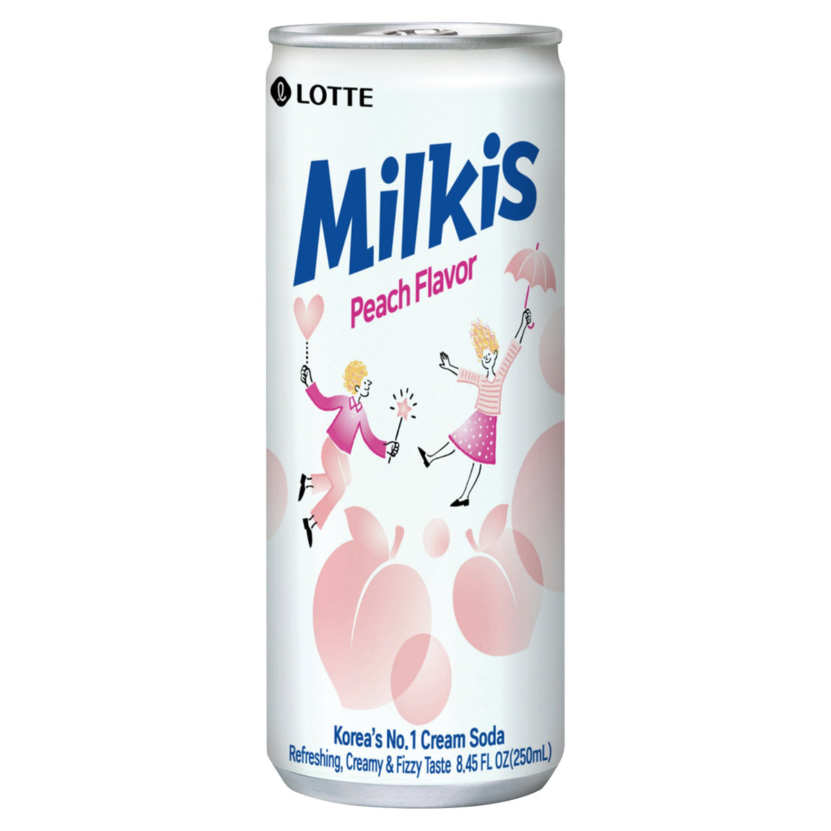 미국직구 Lotte Milkis Korean Cream Soda, Variety Pack, 8.45 fl oz, 24 ct