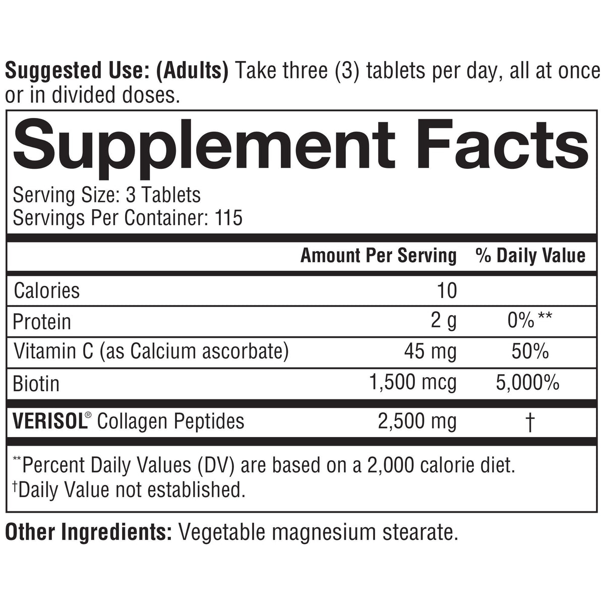 미국직구 유스테오리 콜라겐 youtheory Concentrated Effect Verisol Collagen with Biotin, 345 Count