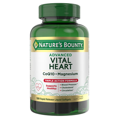 미국직구 네이처스바운티 영양제 Nature's Bounty Advanced  Vital Heart, 120 Count