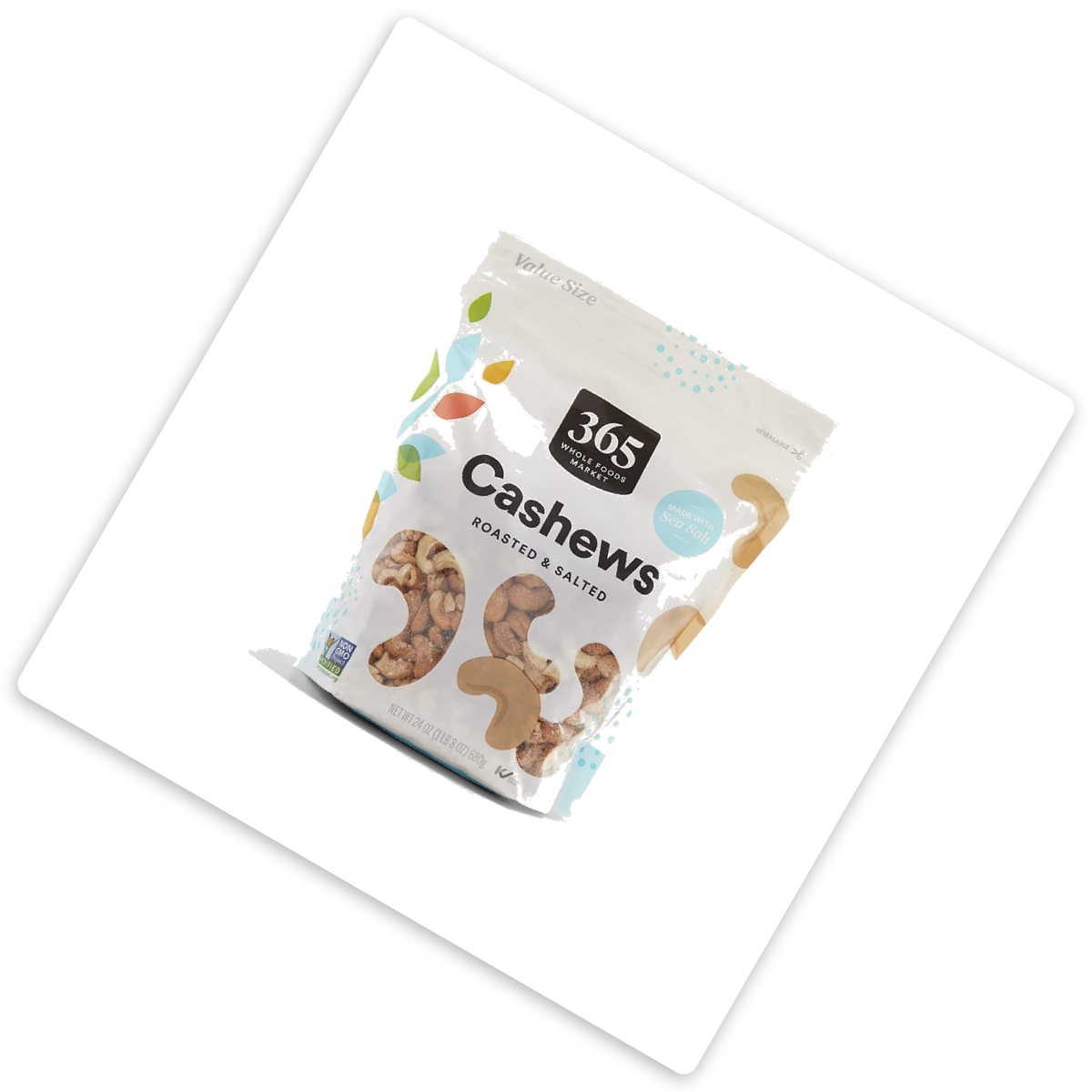 미국직구 3 Pack 365 견과 680g 3팩 / 3 Pack | 365 by Whole Foods Market Roasted and Salted Cashews 3