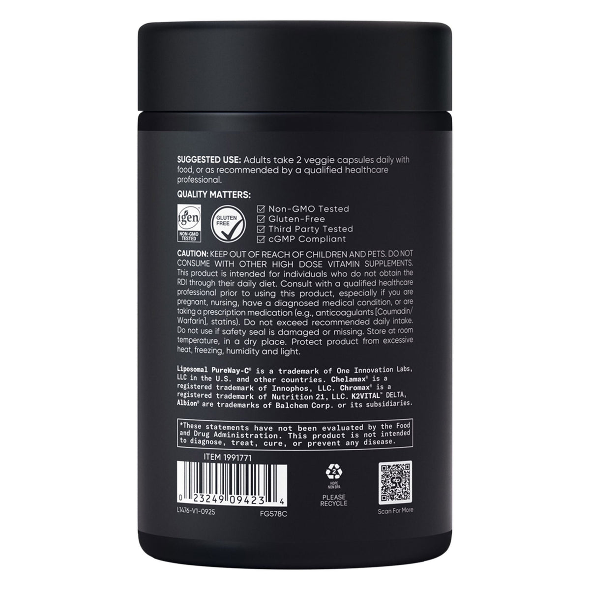 미국직구 종합비타민 Sports Research Advanced Multivitamin, 180 Veggie Capsules