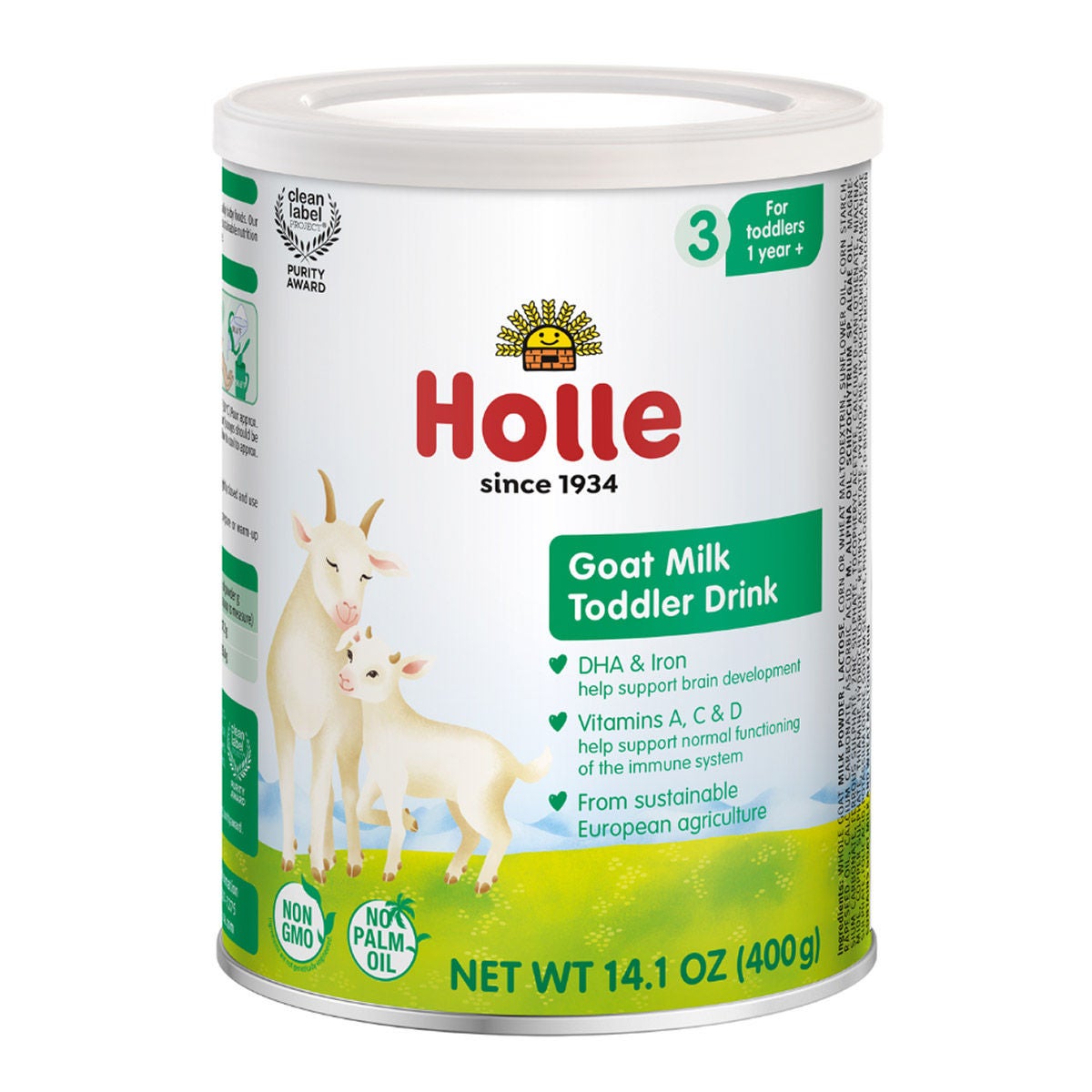 미국직구 Holle Goat 417ml / Holle Goat Milk, Toddler Drink, 6 - 417ml Tins 2
