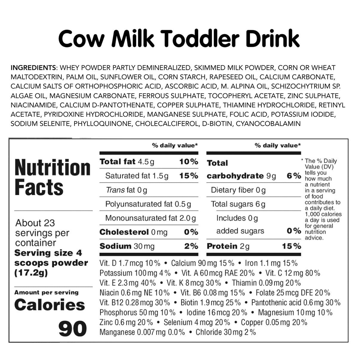 미국직구 Holle Cow 417ml / Holle Cow Milk, Toddler Drink, 6 - 417ml Tins 5