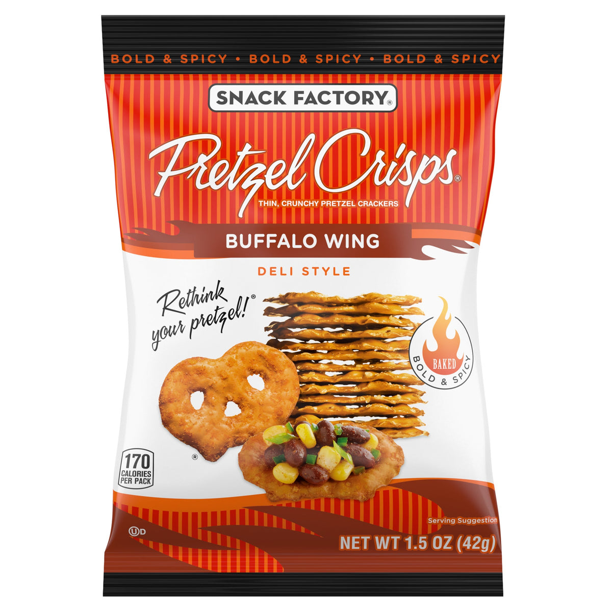 미국직구 Snack Factory Pretzel Crisps, Variety Pack, 1.5 oz, 24 ct